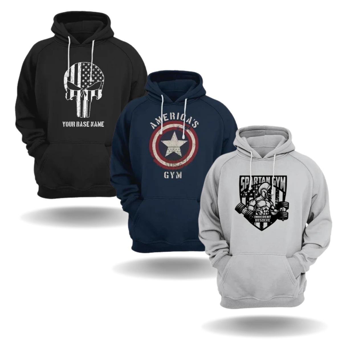 Hoddies - 3 Pack