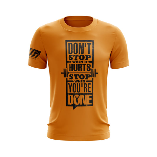 DON'T STOP GYM /// COTTON TS