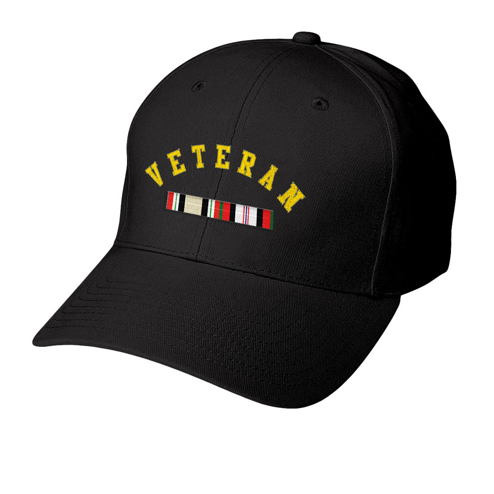 VETERAN /// EMBROIDERED 6 PANEL BASEBALLCAP