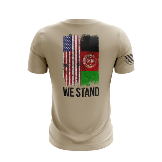 TWO FLAGS - AFGHANISTAN /// COTTON TS