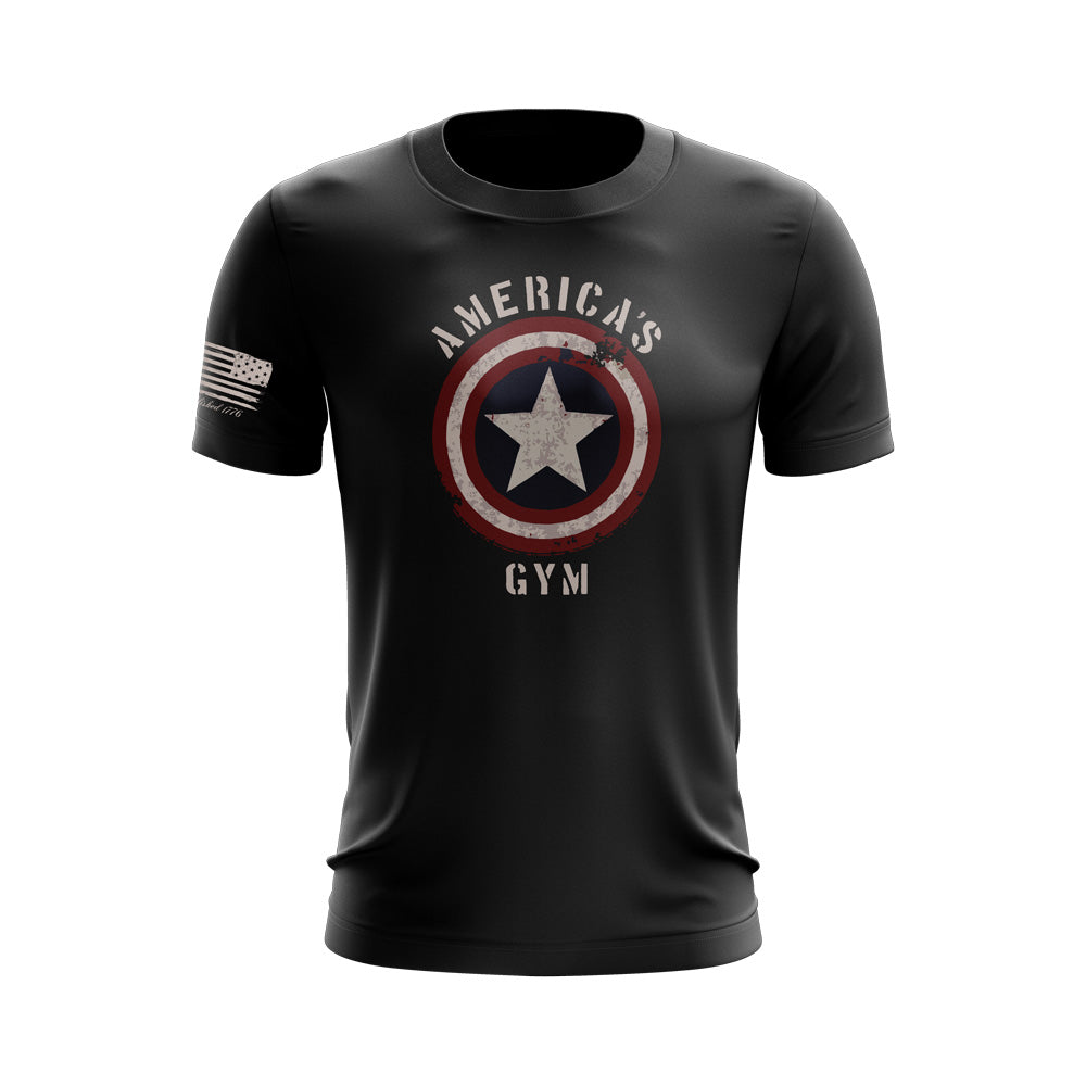 AMERICA'S GYM /// COTTON TS