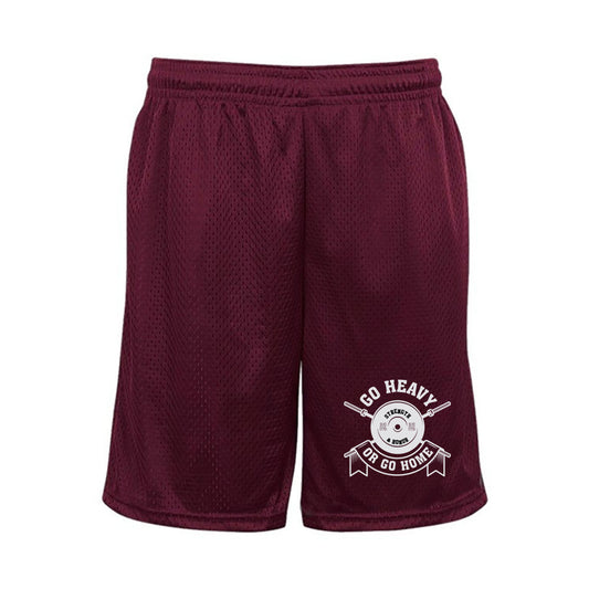 GO HEAVY GYM /// MENS SHORT