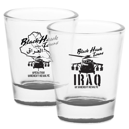 BLACK HAWK TOURS /// WHISKEY SHOOTER (CLEAR)